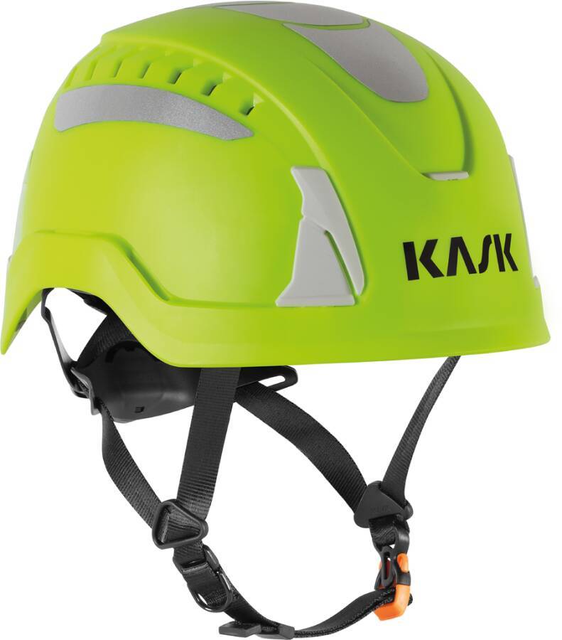 Schutzhelm KASK Primero / Primero Air WHE00114-221 Farbe warngelb Typ Primero Air Hi Viz Ausführung mit Belüftungskanäle