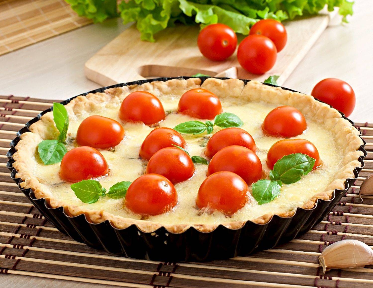 Backform Küchenform Marmor Anti Haft Ø26cm QUICHE TARTE