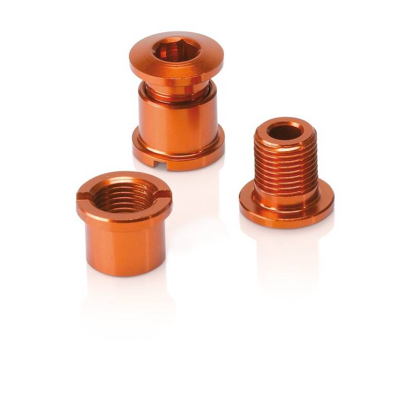 XLC Kettenblattschraube 5er Set, orange (1 Stück)