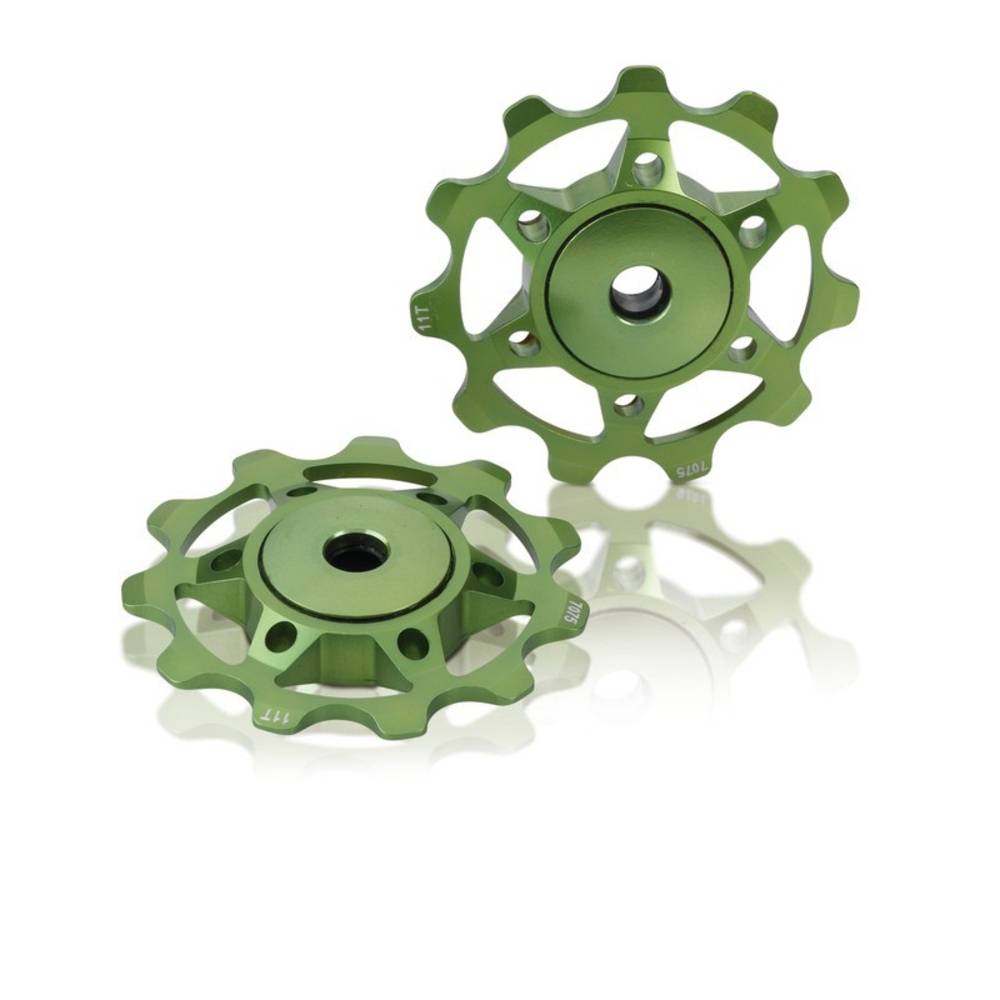 XLC Schaltwerkpully PU-A02, lime green