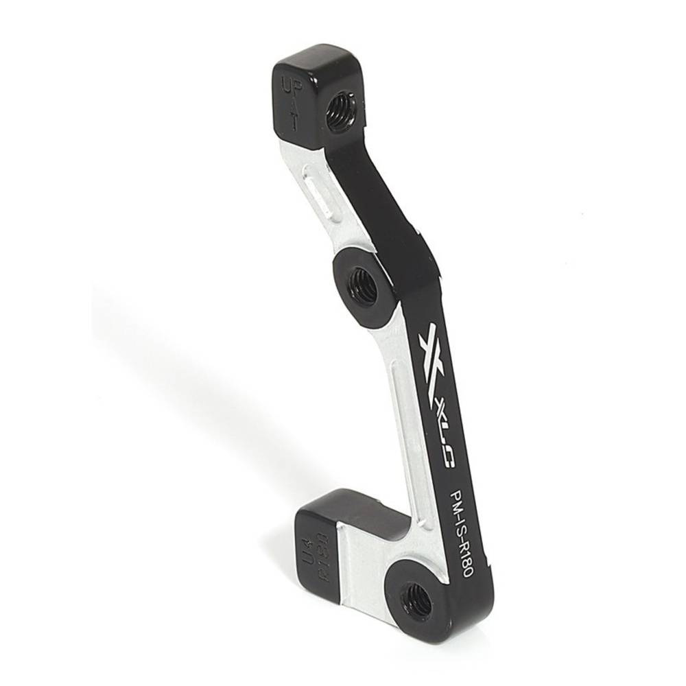 XLC Scheibenbremsadapter für PM-Bremse IS HR Ø180mm BR-X24, schwarz/silber