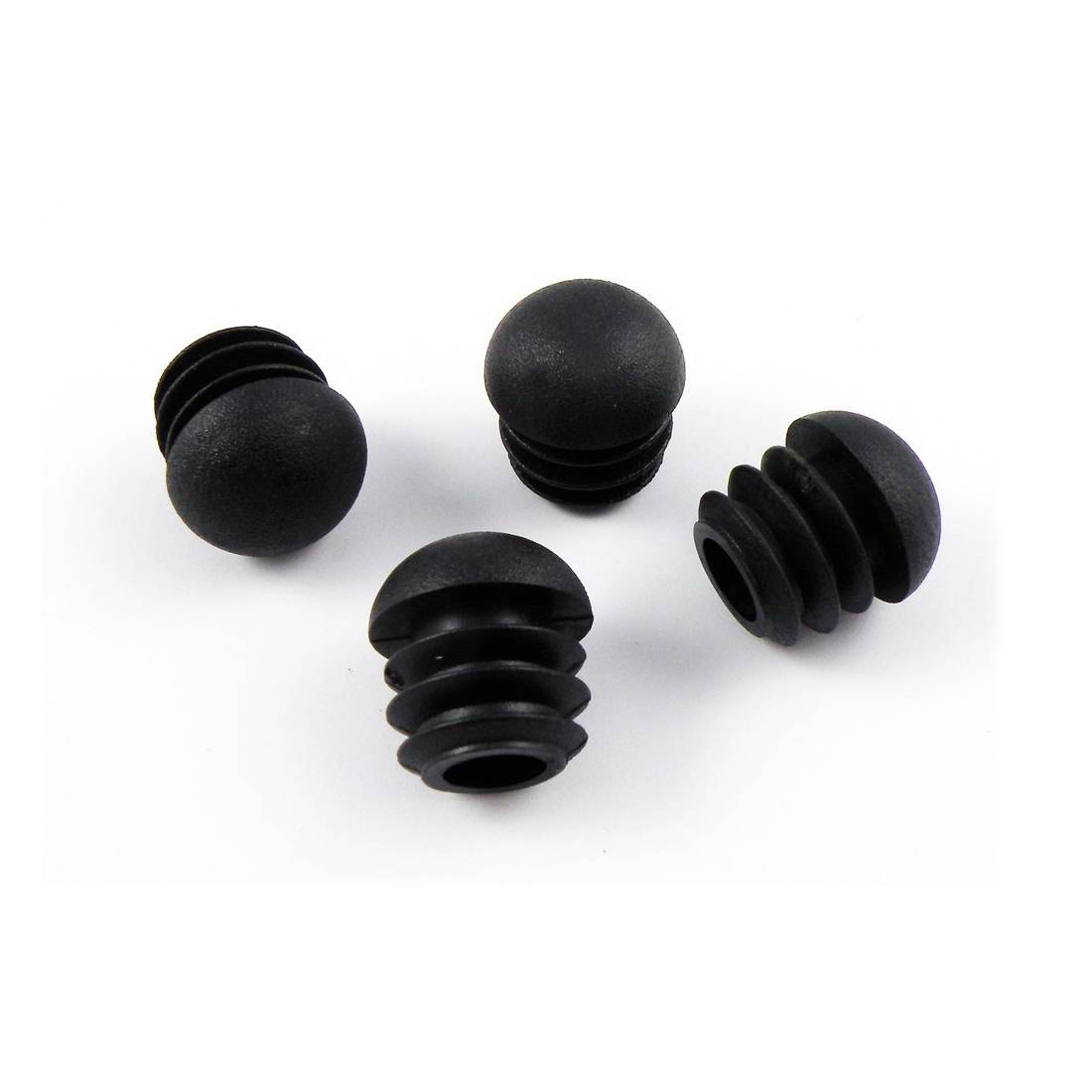 Endstopfen für Halteschiene Peruzzo Maranello, Pordoi etc, schwarz (4er Pack)