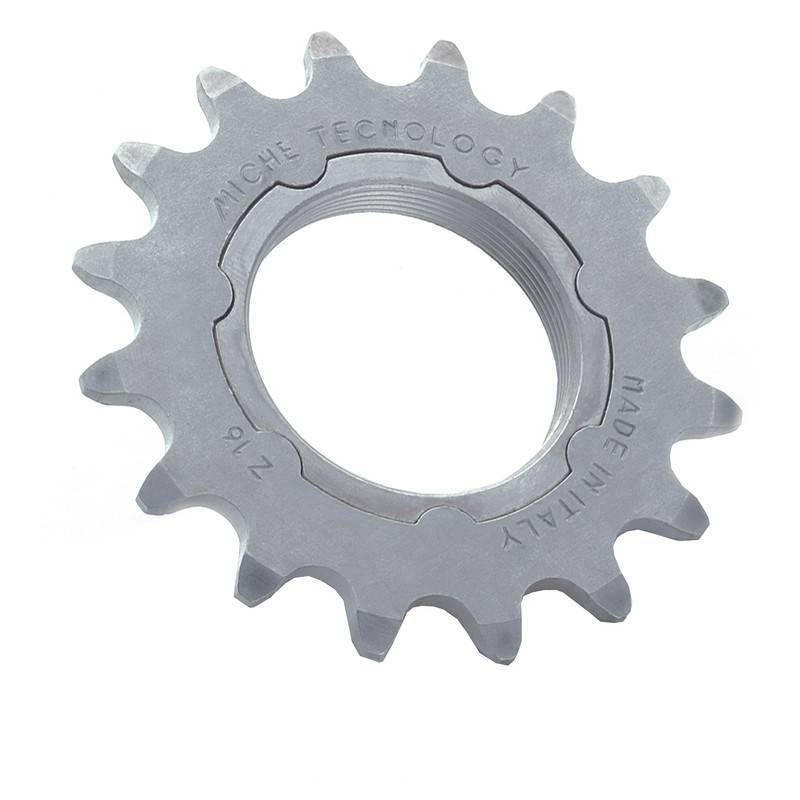 Miche SPPISK8015000 Single Speed Ritzel 1/8",15 Zähne mit Träger matt verchromt, silber