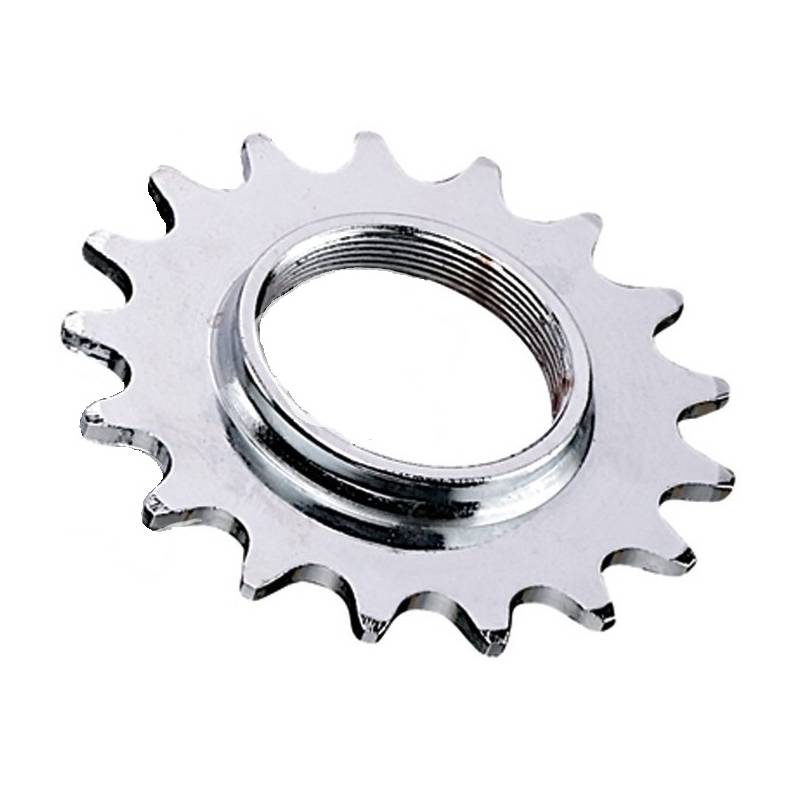 Single Speed Ritzel 1/8" mit Gewinde 14 Zähne, silber