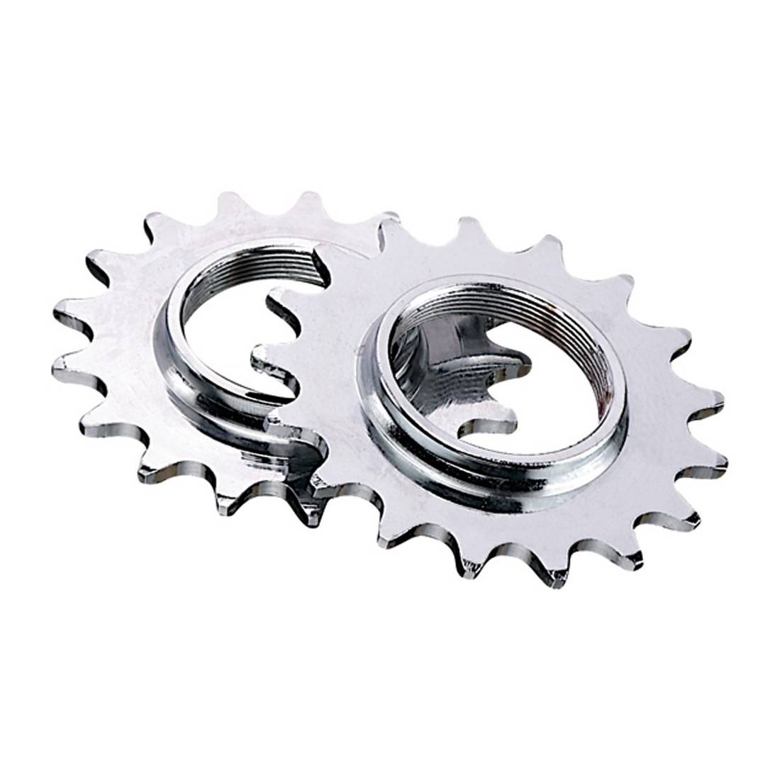 Single Speed Ritzel 1/8" mit Gewinde 14 Zähne, silber