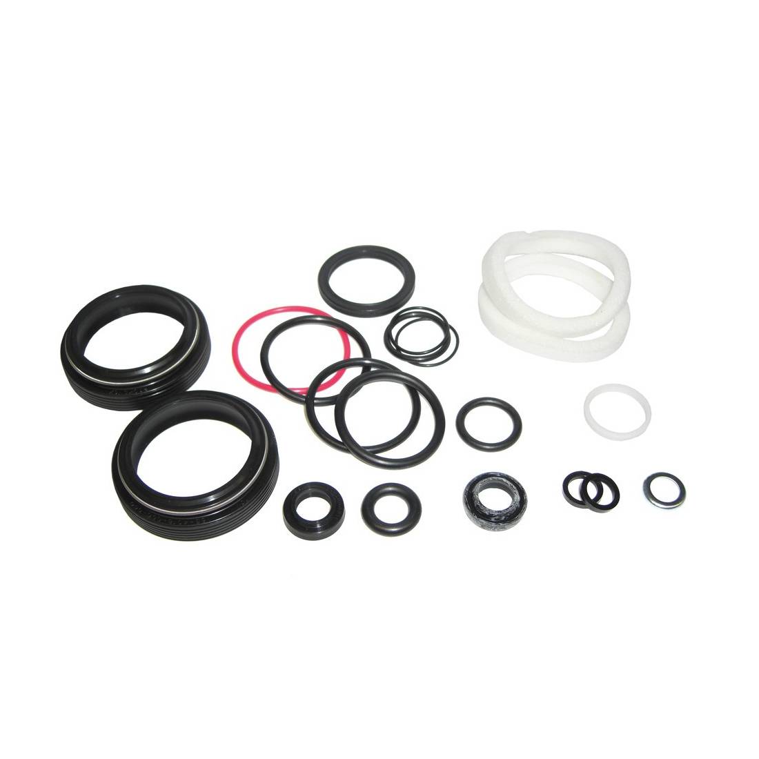 RockShox 00.4315.032.350 Pike Solo Air A1 AM Fork Service Kit, Basic, schwarz/grau (1 Set)