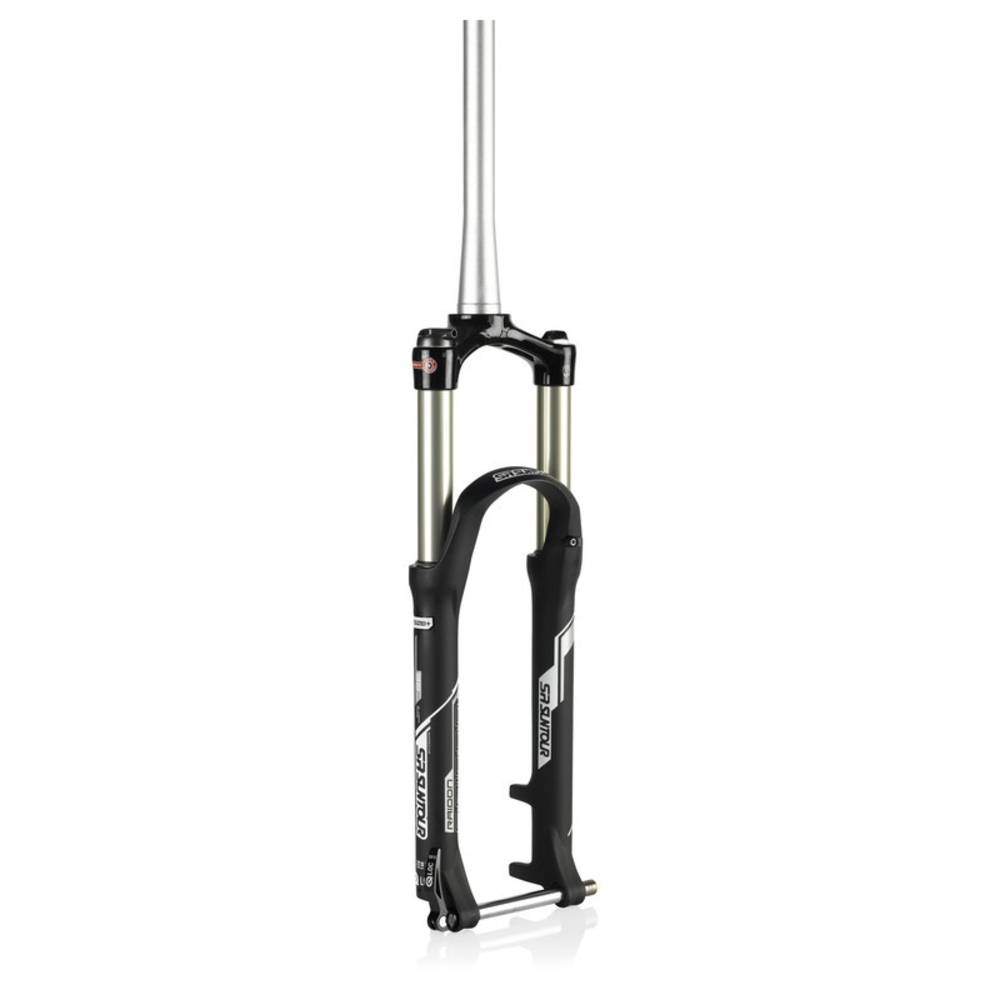 SR Suntour RaidXCair27.5RLR10015QLC32CTS SR-Federgabel SF16 RAIDON XC RLR 15QLC32 27.5" taper AHead 15mm 100mm, schwarz/matt