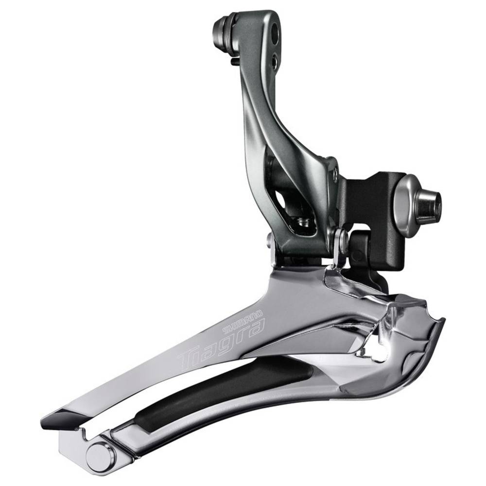SHIMANO IFD4700F Umwerfer "Tiagra" FD-4700, 2x10-fach, Anlötversion, schwarz/grau