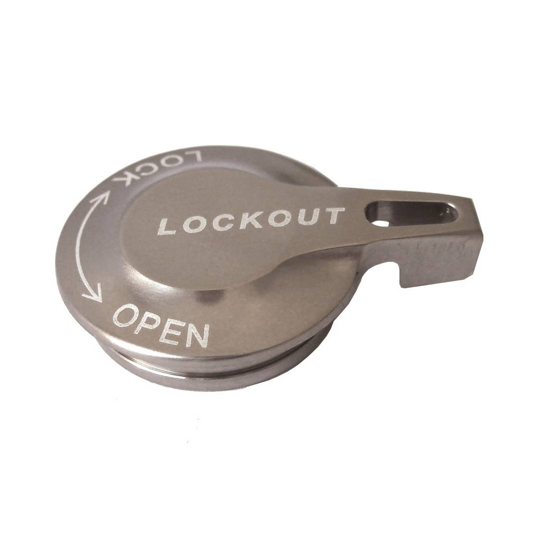 SR Suntour FEG036-10 Drehdeckel LO für SF15 Aion LO-R, silber