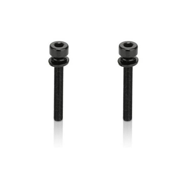 XLC Schraubenbolzen für Flatmountadapter M5x34mm, Standard Kopf, 2er-Set, schwarz (2er Pack)