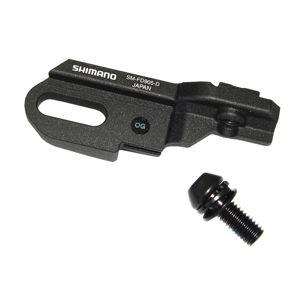SHIMANO ISMFD905D Adapter für Umwerfer Deore XT Di2 SMFD905D, für Direktmontage, schwarz