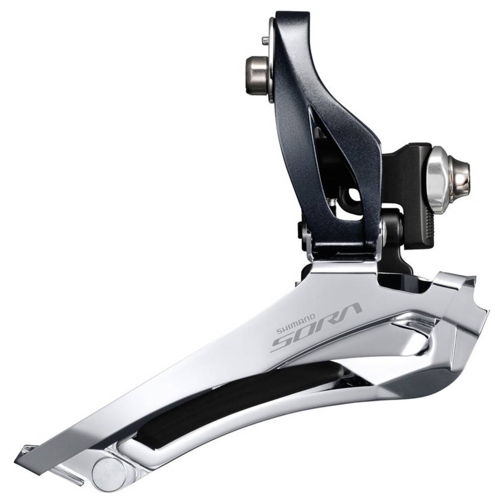 SHIMANO EFDR3000F Umwerfer Sora Anlötversion FD-R3000F, 2-fach, schwarz
