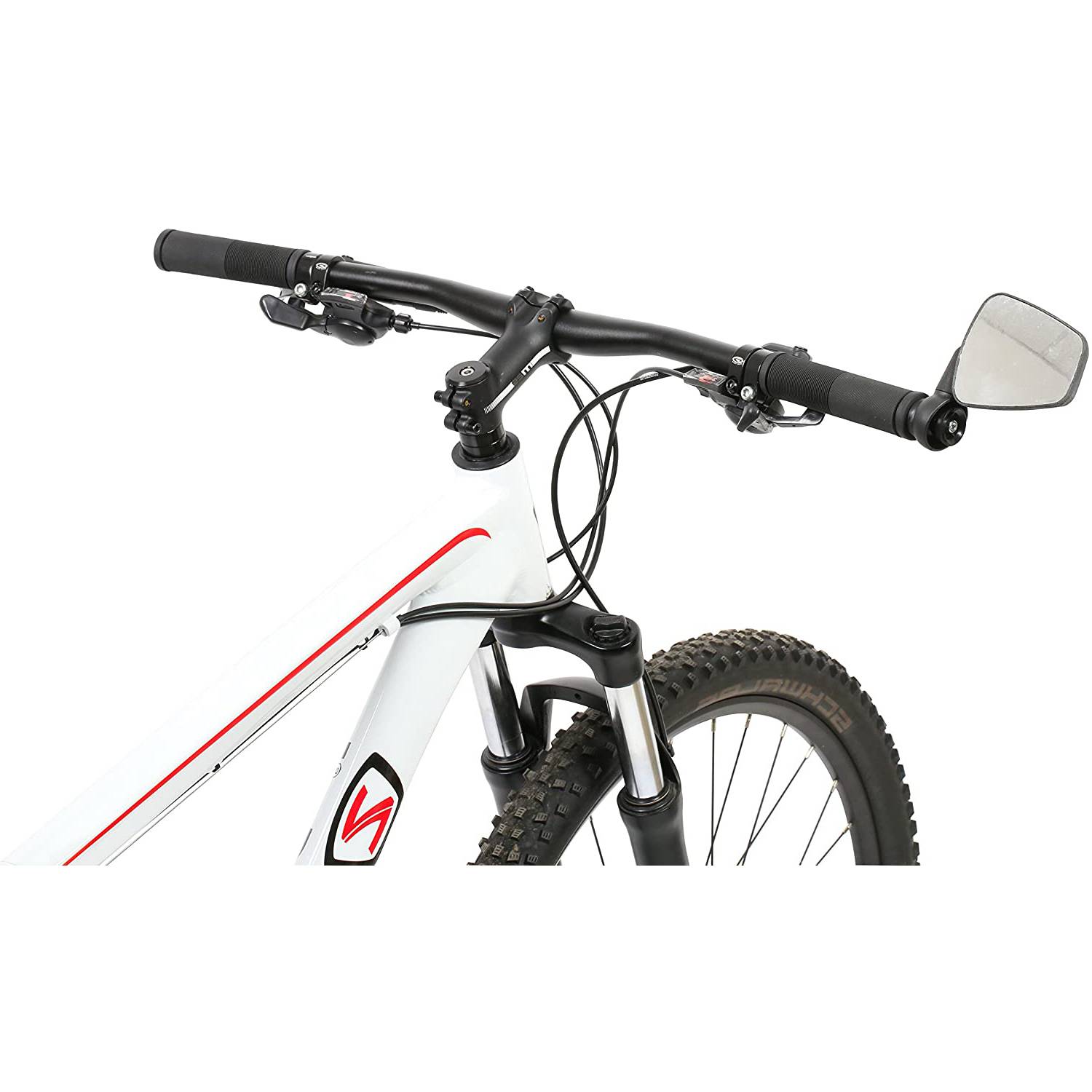 Zéfal 4770R Dooback II Fahrradspiegel für Lenker Innenklemmung rechts, schwarz
