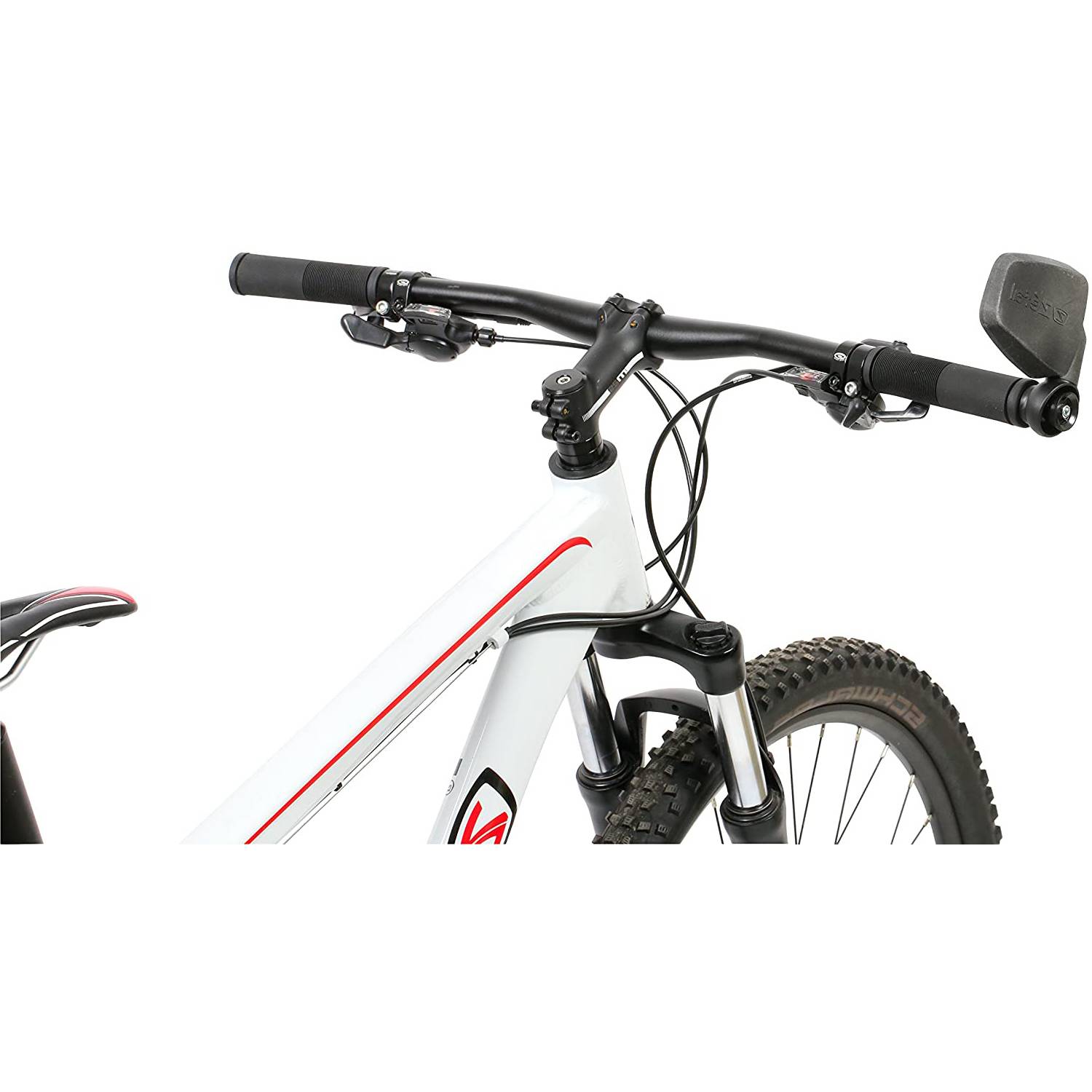 Zéfal 4770R Dooback II Fahrradspiegel für Lenker Innenklemmung rechts, schwarz