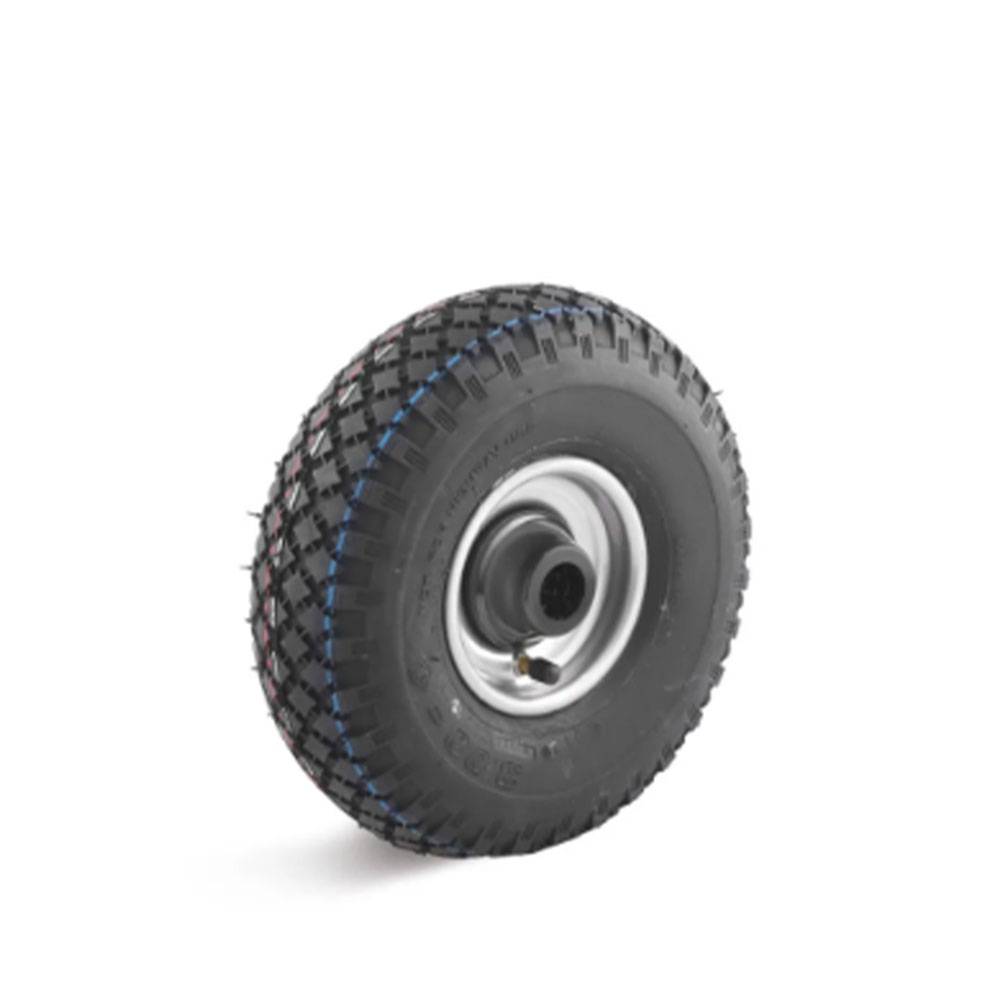 Luftbereifung Stahlblechfelge - Stollenprofil - Rad- Ø 260 mm - Tragfähigkeit 200 kg