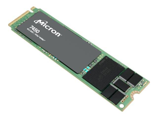Micron 7450 PRO - SSD - Enterprise - 960 GB - intern - M.2 2280 - PCIe 4.0 (NVMe)