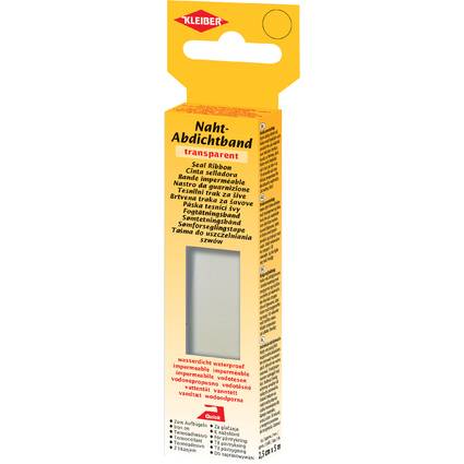 KLEIBER Naht-Abdichtband, transparent, 25 mm x 5,0 m