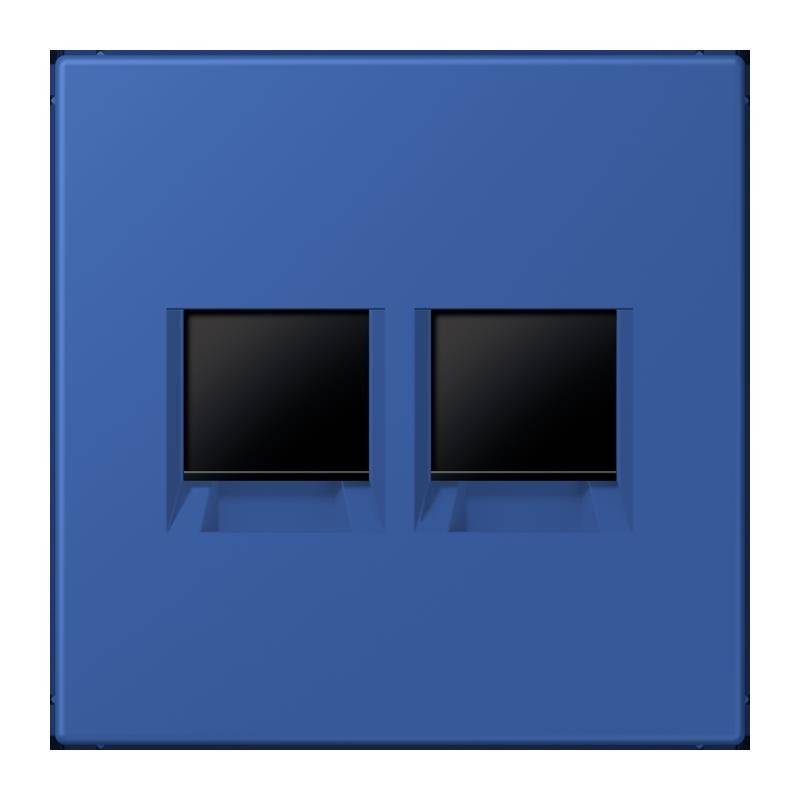 Jung Abdeckung (gerastet) LC 1969-2 WE 253