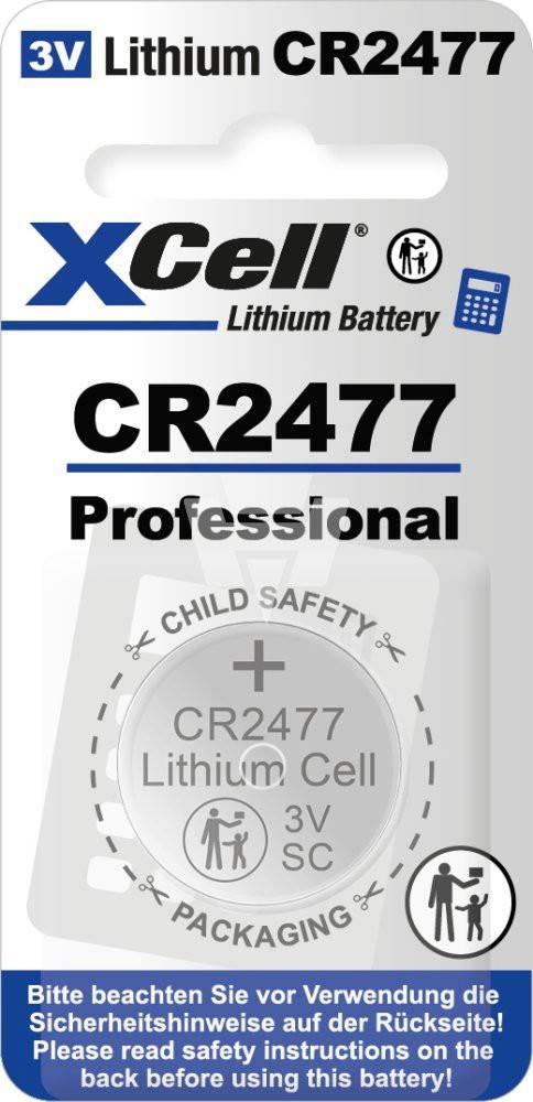 Hückmann Knopfzelle Lithium 3V XCR2477
