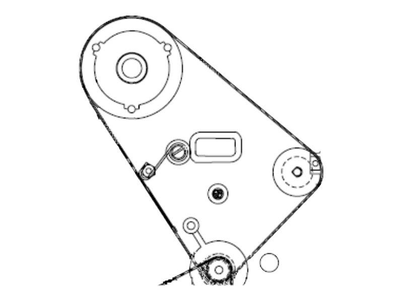 Zebra - Hauptantriebsriemen
