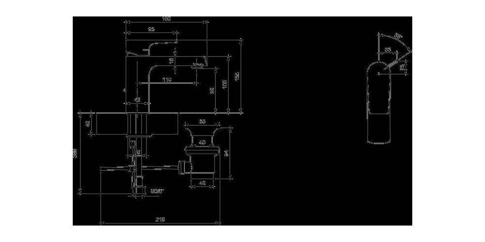 Villeroy & Boch V&B Einhand-Waschtischbatterie LIBERTY m ZAG