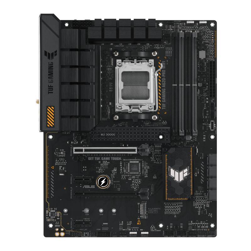 ASUS TUF GAMING A620-PRO WIFI - Motherboard - ATX - Socket AM5 - AMD A620 Chipsatz - USB 3.1 Gen 1, USB-C 3.2 Gen 1 - 2.5 Gigabit LAN, Wi-Fi
