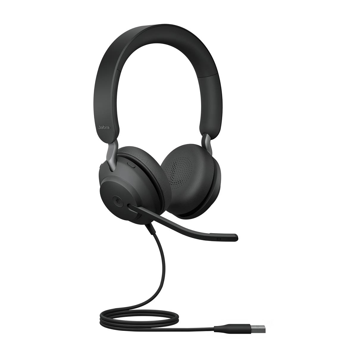 Evolve2 40 SE - Doppelseitiges Headset - Kabelgebundener USB-A-Anschluss - 3 Mikrofone
