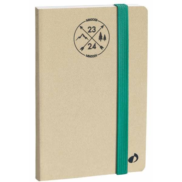 Buchkalender Planning 21 15x21cm 16 Monate Everest Leinen 2024