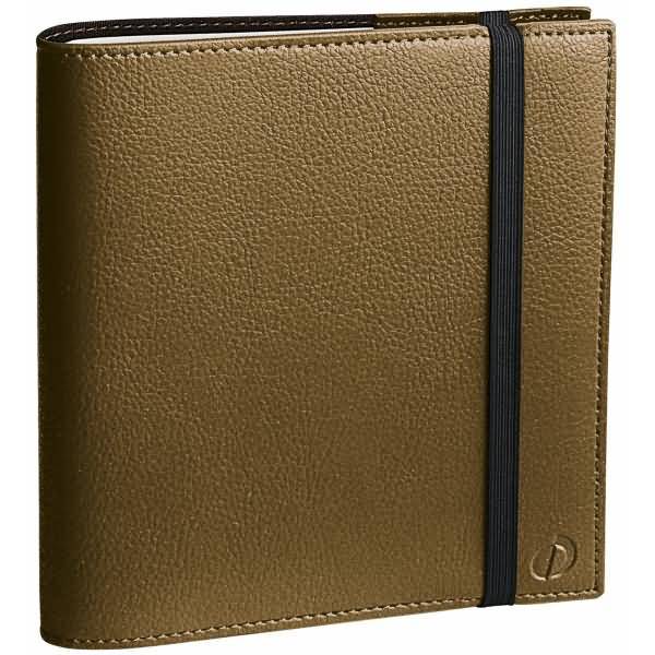 Terminkalender Time & Life Medium 16x16cm Metallic-Khaki 2027