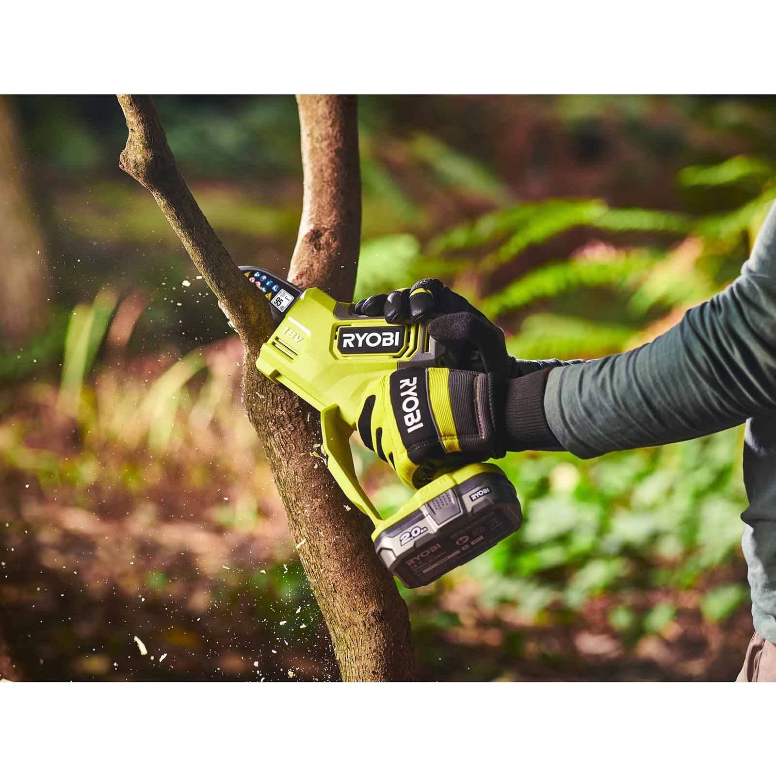 RYOBI Akku-Kettensäge RY18PSX10A-0 18V