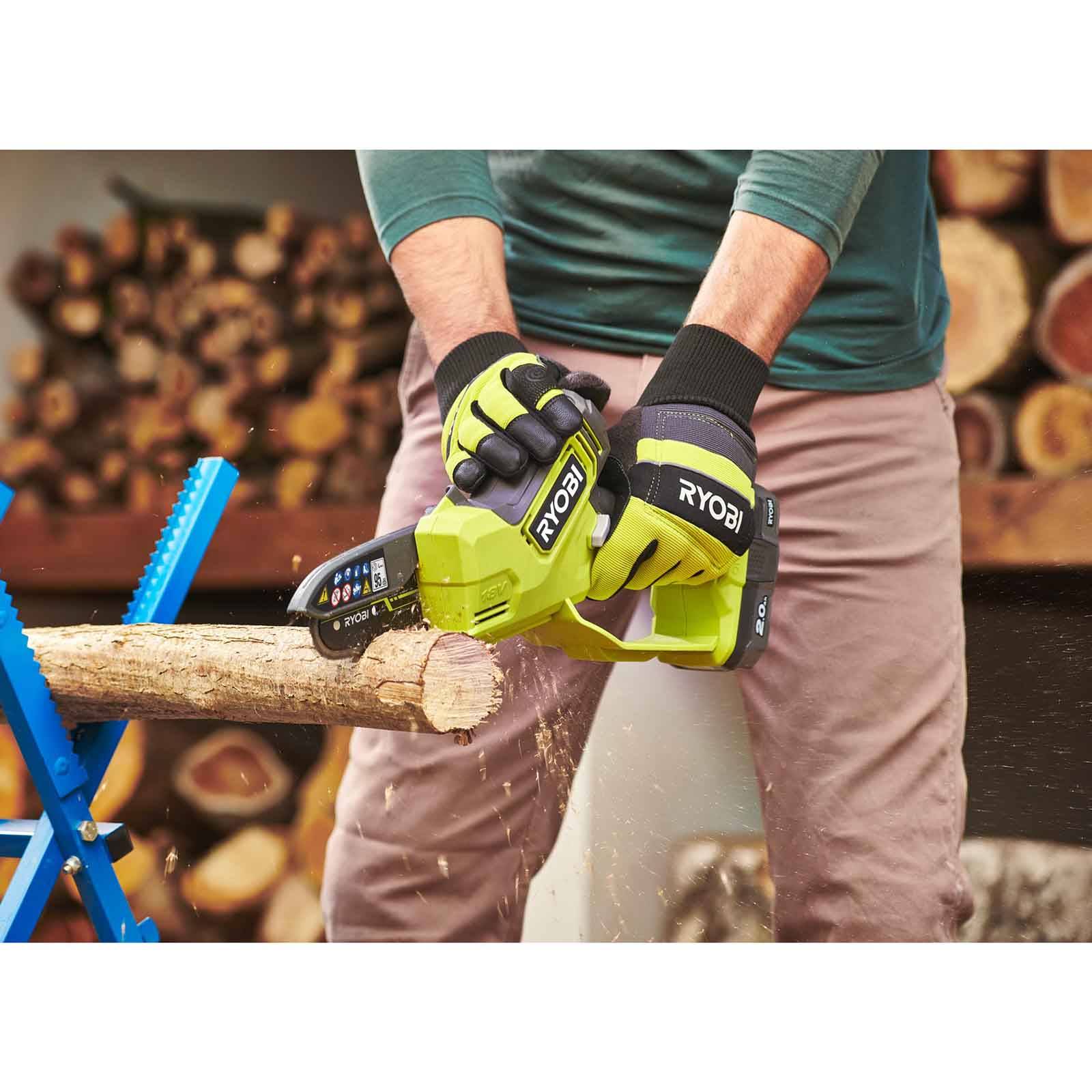 RYOBI Akku-Kettensäge RY18PSX10A-0 18V