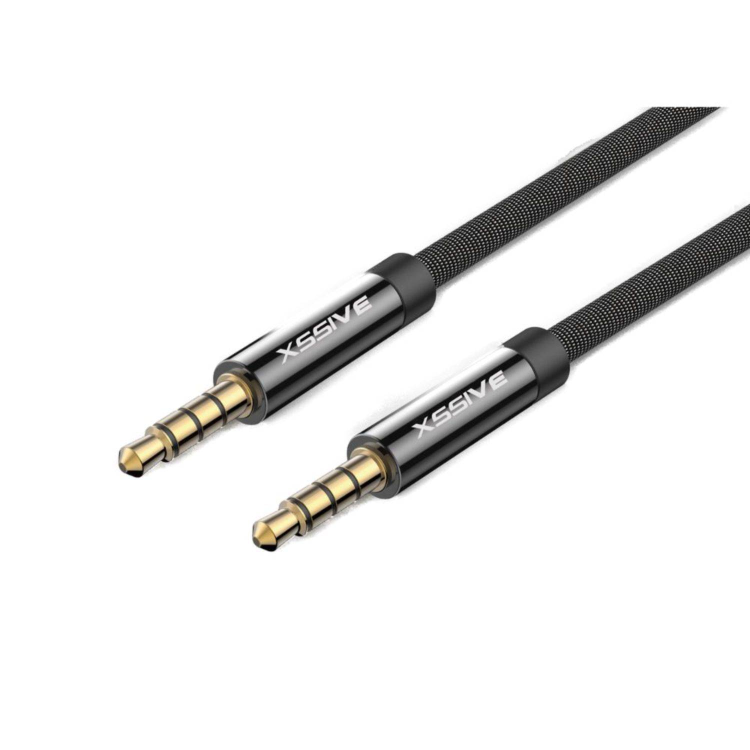 1.2 Meter Audio Kabel 3,5mm Klinke Aux Kabel Stecker