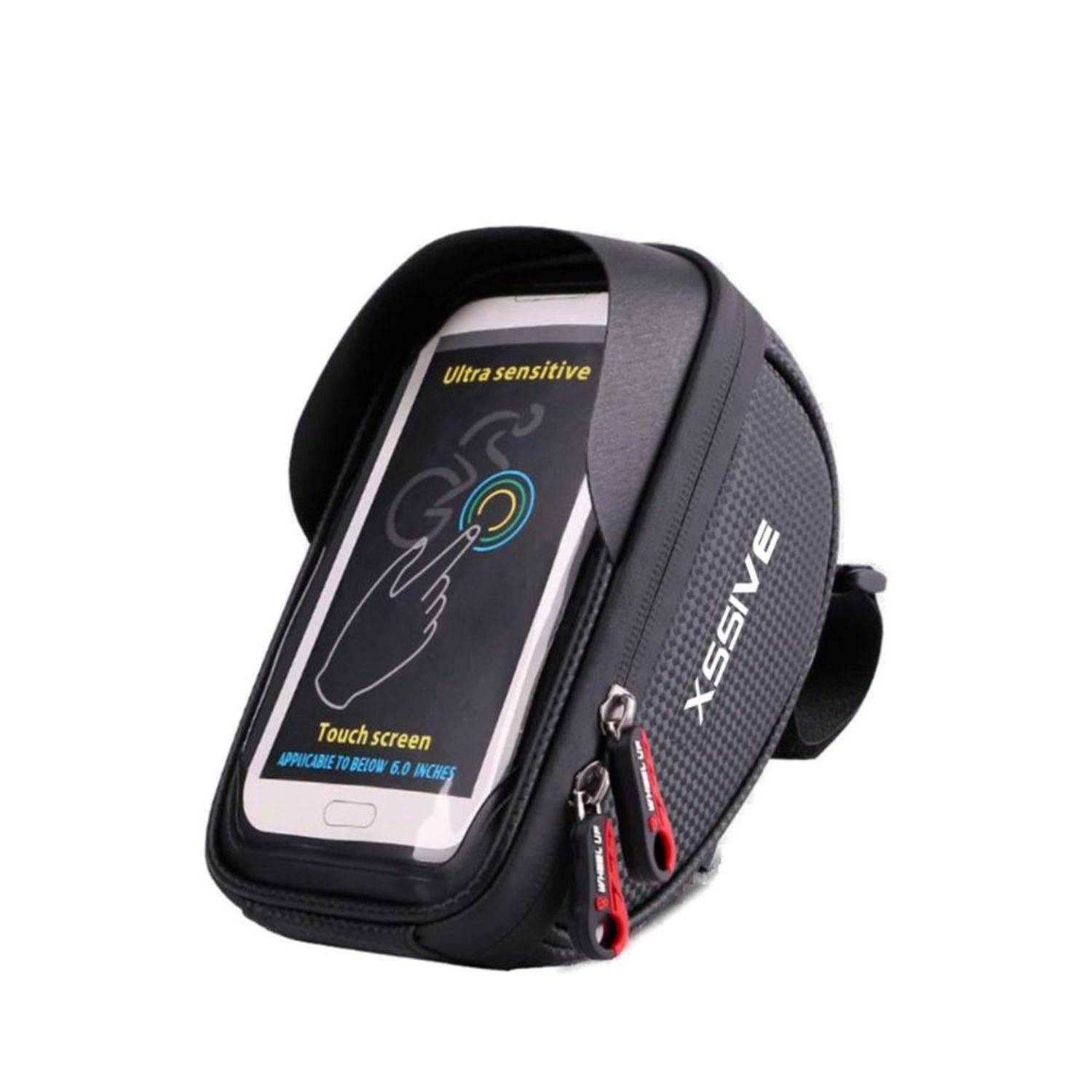 COFI Lenkertasche Fahrradtasche bis 6.5" für Lenker, Wasserdichte Reisetasche für Fahrrad, Mountainbike, Ebike, MTB