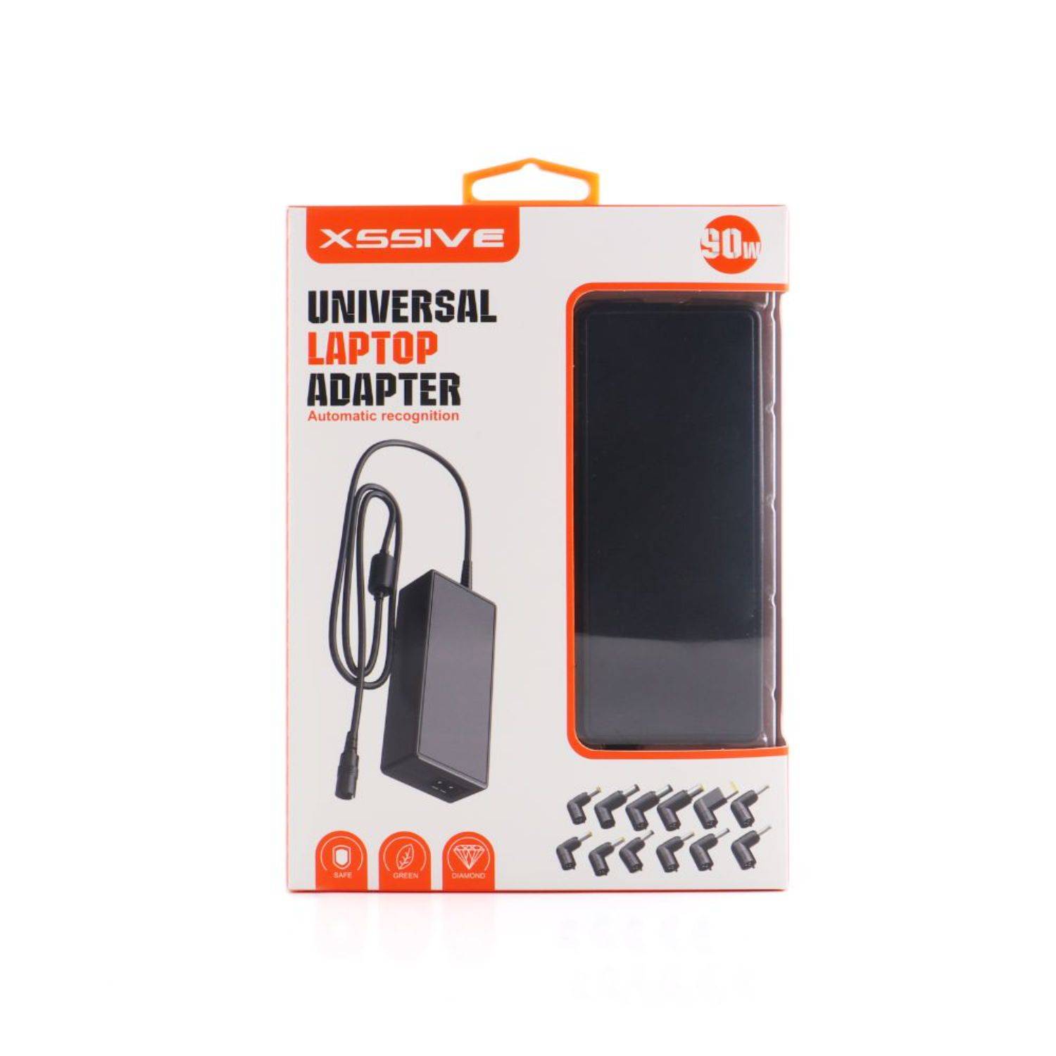 90W Universal Laptop Adapter Plug&Play Verbinderwechselbares Kabel