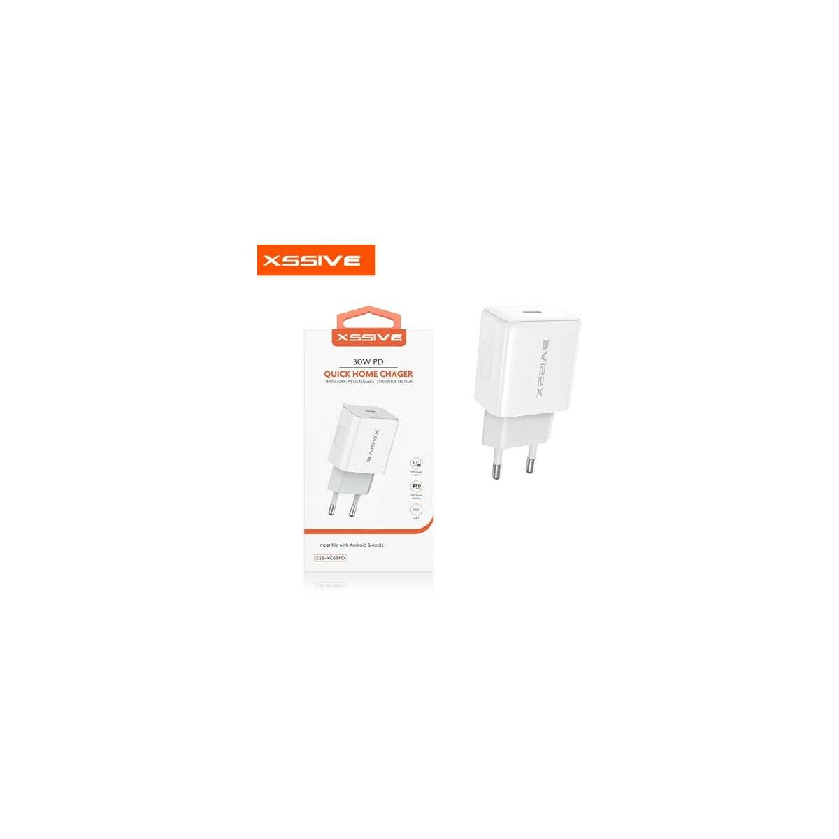 30W PD Schnellladegerät 50% Charge in 30 min