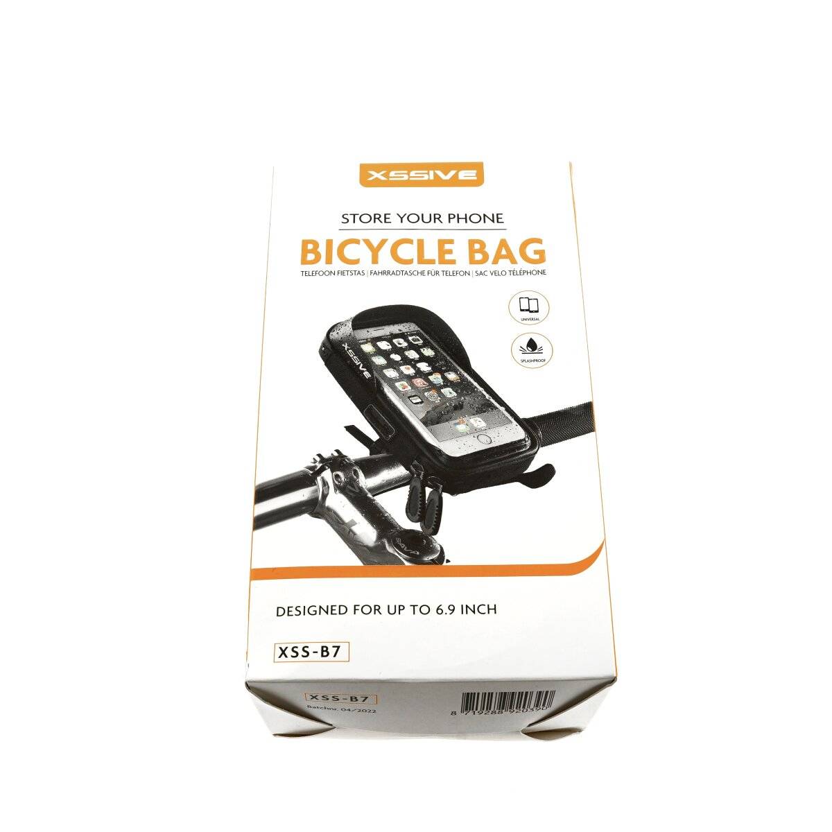 Wasserdichte Fahrradtasche, Super-Signal, bis zu 6.9 Zoll Smartphones