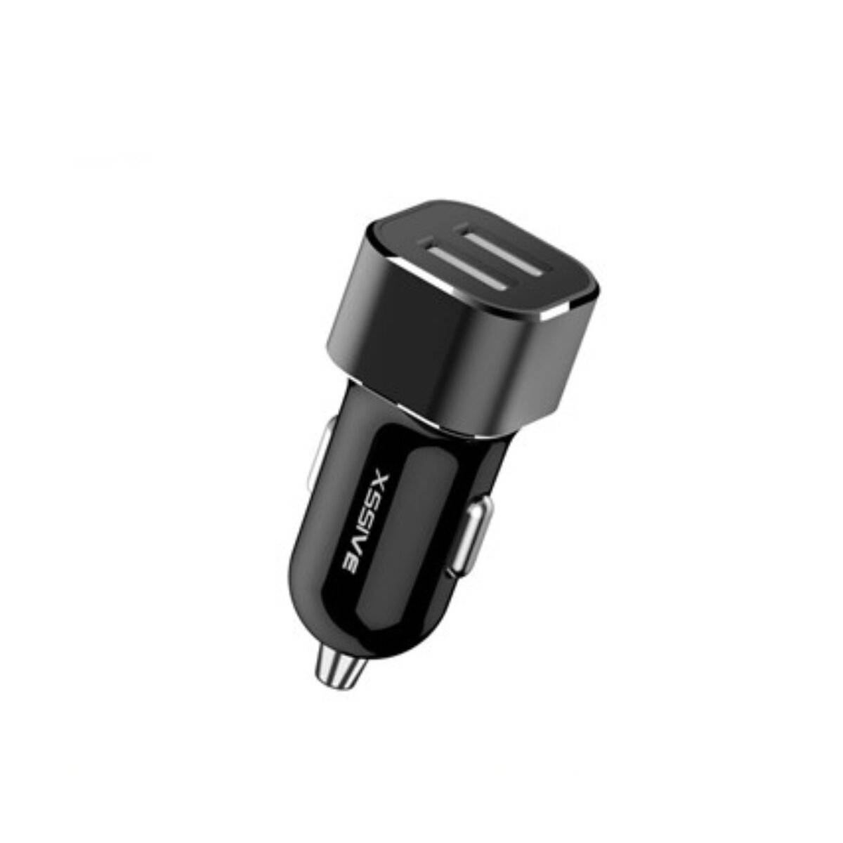 Dual Kfz Autoladegerät Zigarettenzünder USB Kabel Type-C 2.4A 1m
