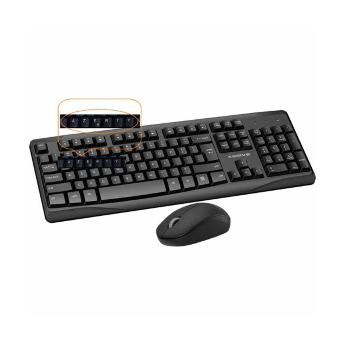 Kabellose Bluetooth Tastatur QWERTY + Kabellose Maus Set