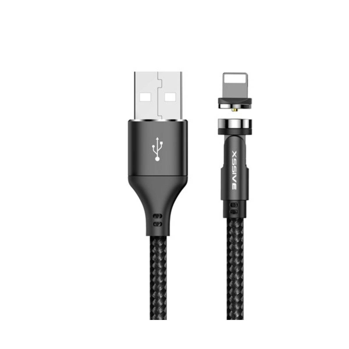 Magnetisch Lade- und Synchronisationskabel 2.4A Output für iOS 1m