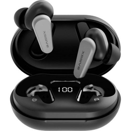 Bluetooth Wireless Ohrhörer USB-C-Eingang Schwarz