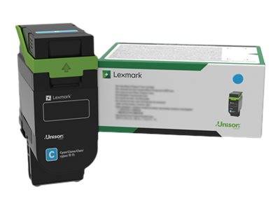 Lexmark - Cyan - original - Box - Tonerpatrone LCCP, LRP