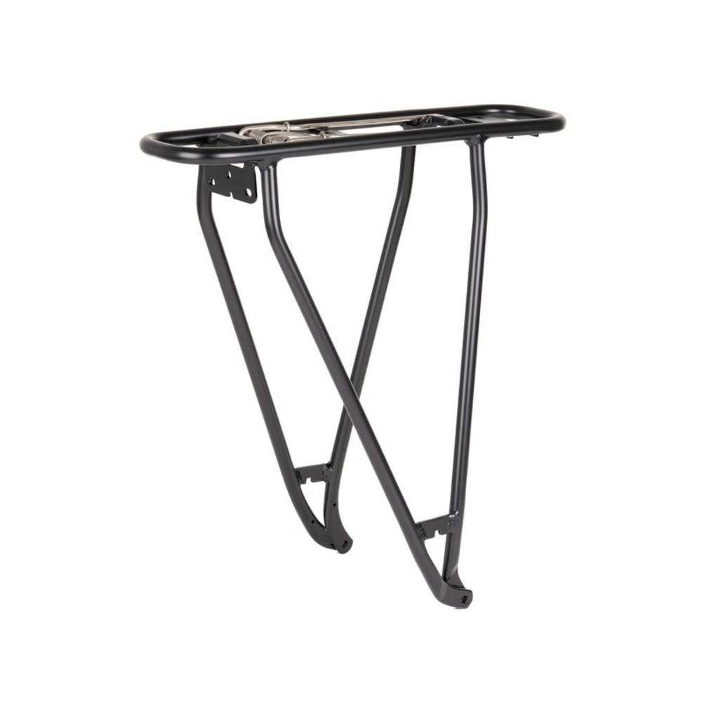 Atranvelo System-Gepäckträger Commute Pro schwarz, Alu, inkl. AVS System, schwarz