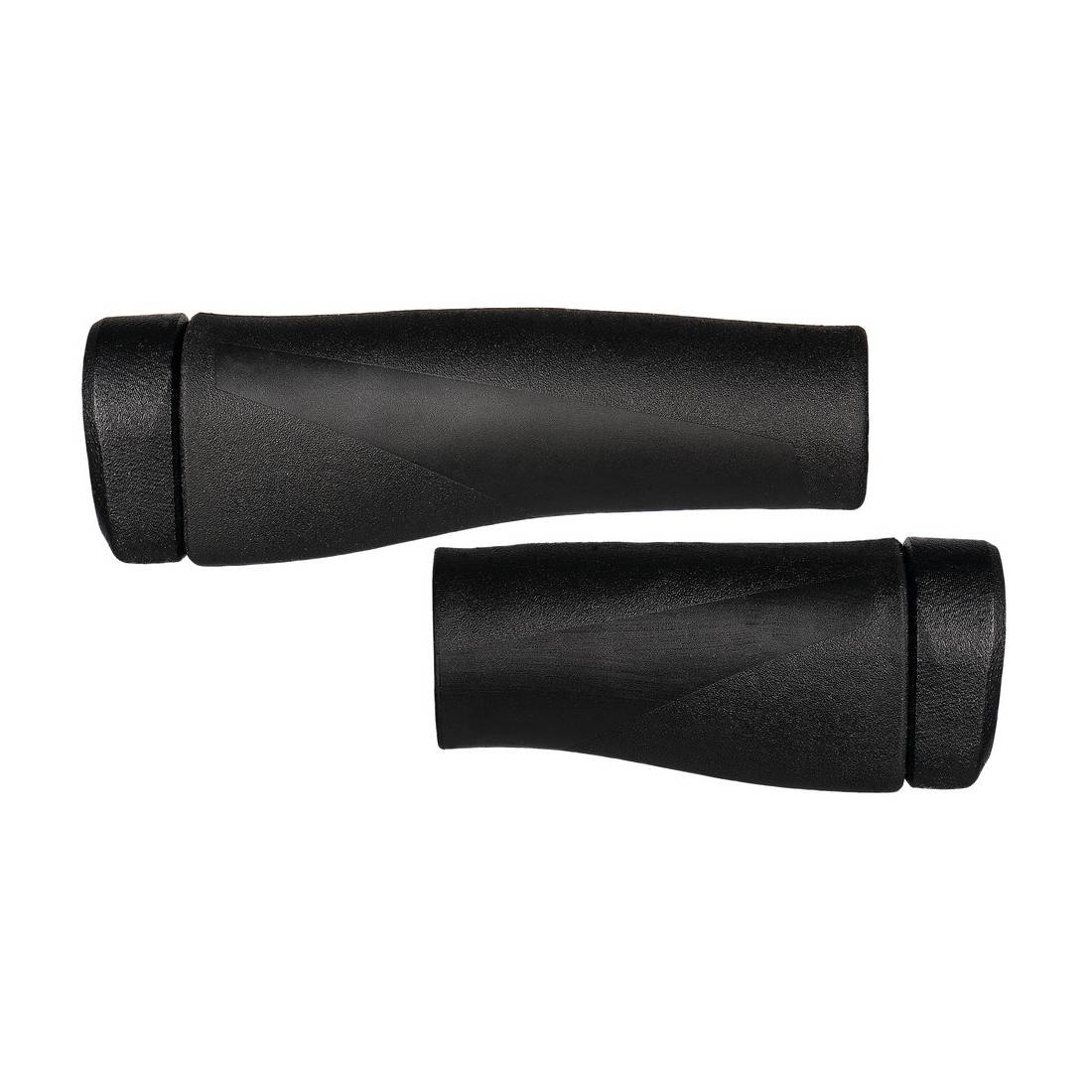 Herrmans 2099-0556 Lenkergriffe "Clik", 123/90 mm, Ø 22 mm, schwarz (1 Paar)