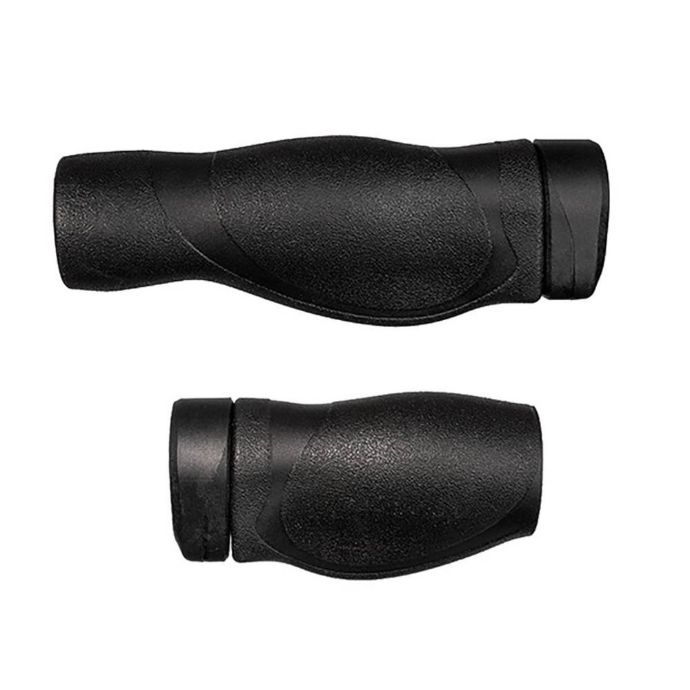Herrmans Lenkergriffe "Clik Comfort", 123/90 mm, Ø 22 mm, schwarz (1 Paar)