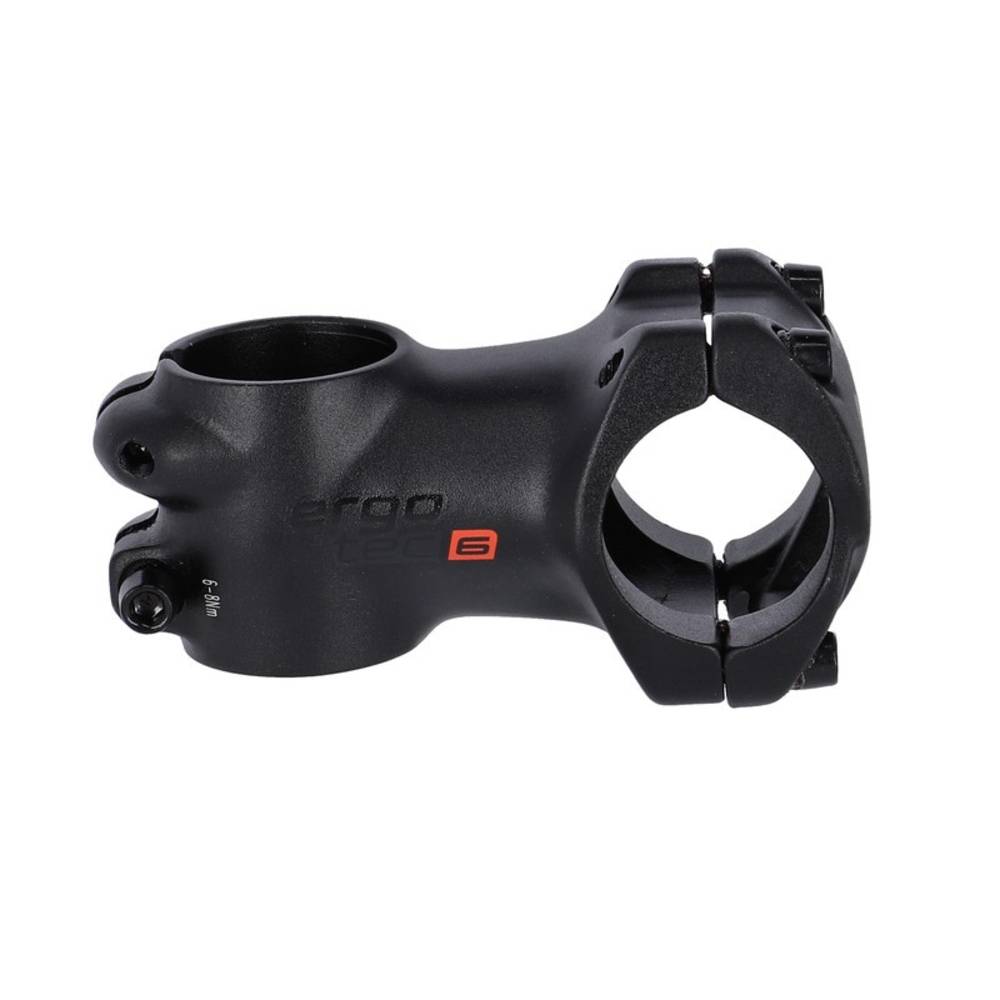 ergotec A-Head Vorbau Ray 31,8 SL6 Alu, schwarz, 55mm, 0°, Ø31,8mm, schwarz