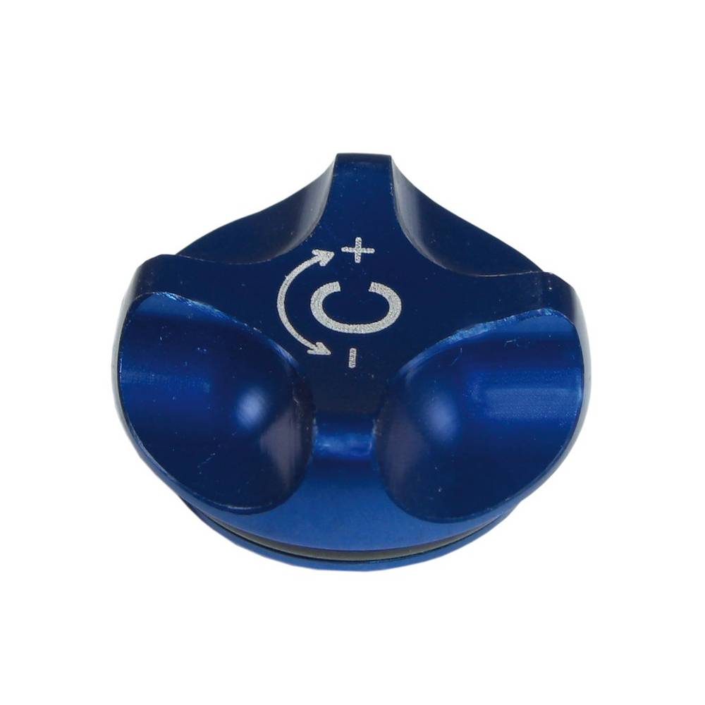 SR Suntour FEE862 Einstellknopf für Druckstufe für SF10 Durolux RCA, blau