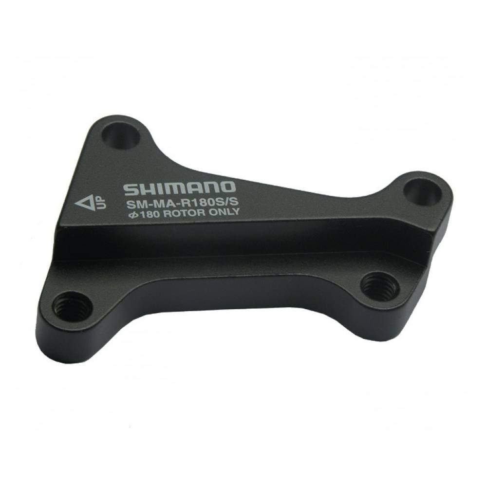 SHIMANO ISMMAR180SSA Adapter für IS-Bremse/IS-Gabel HR, für 180mm, für "Deore LX" BR-M 535, schwarz
