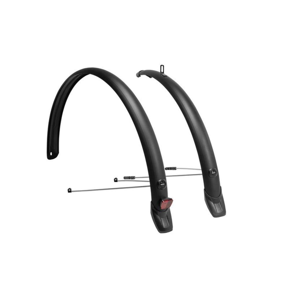 XLC MG-F06 Schutzblechset 28" 51mm, schwarz matt (1 Set)