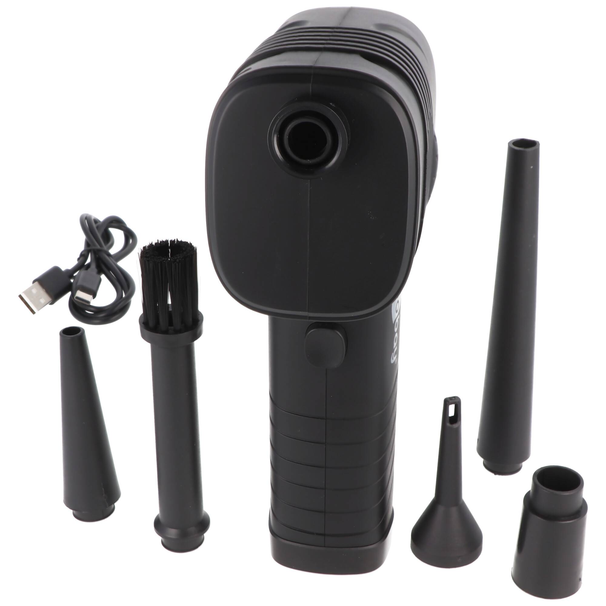 Goobay elektrisches Staubgebläse mit USB-C Ladekabel Li-ion 10,8V 2000mAh