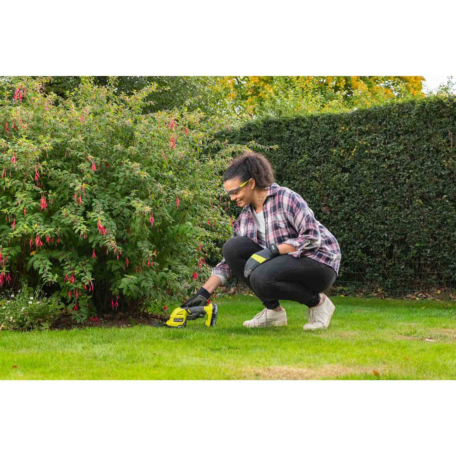 RYOBI Akku-Gras- und Strauchschere RY18GSA-0 18V